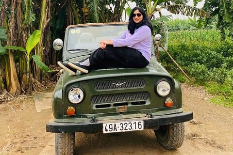 Hanoi City Tour af Vintage Jeep Kultur Historie Dagligt liv