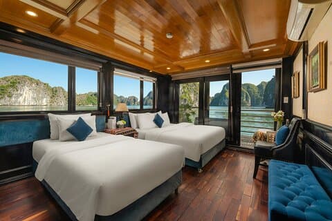 Hanoi-Ninhbinh-Halong : Lan Ha Bay Croisière de 2 jours et 1 nuit