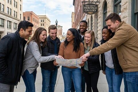 An Epic Scavenger Hunt : Adventures in Des Moines