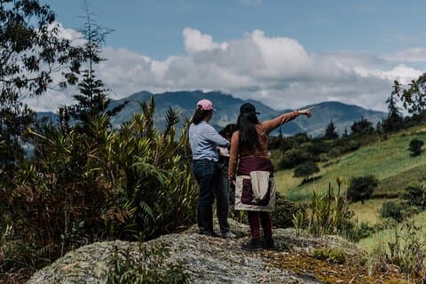 Wandern durch die Muisca-Zeit