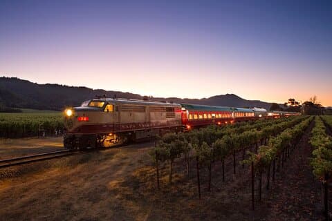 Napa Valley Wine Train con cena gourmet