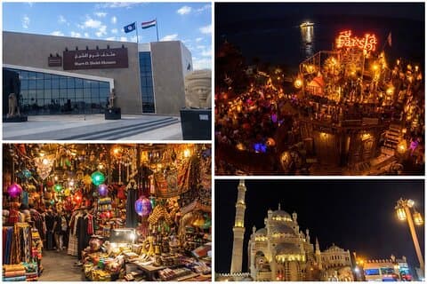 Museet och Gamla marknadsturen Sharm El Sheikh