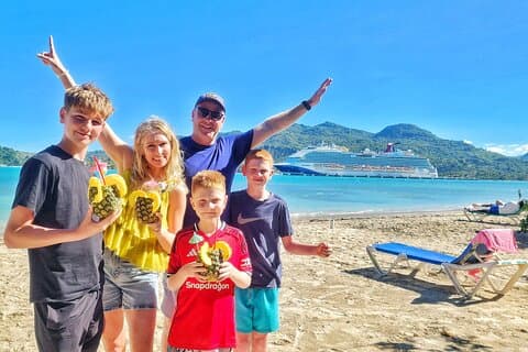 Damajagua vattenfall och Beach Getaway