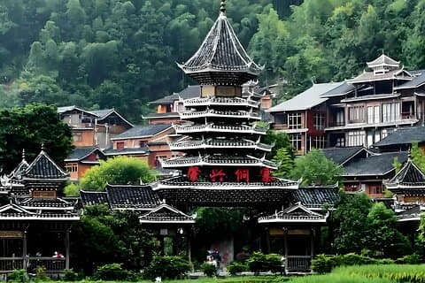Tour de 2 Días Guilin a Longji Sanjiang Zhaoxing Dong Minority Tour