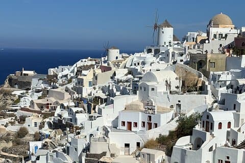 Santorini Sunset Tour: Explore Oia, Pyrgos, Imerovigli & 3 Bells