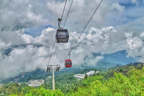 Excursión de un día gratis y fácil a Genting Highlands con teleférico (SIC)