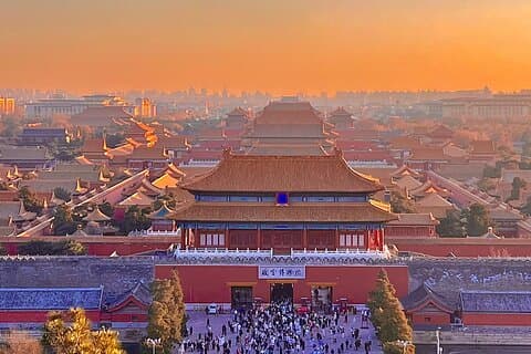 Beijing Forbidden City and Jingshan Park Half-Day Guided Tour