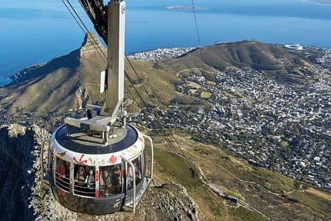 Terugreisticket voor de Tafelberg in Kaapstad – flexibele toegang tot de kabelbaan