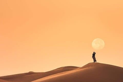 Doha Sunrise Desert Safari with Camel Ride & Sandboarding