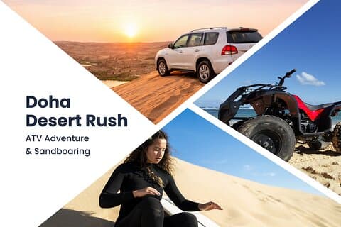 Safari nel deserto di Doha con ATV Buggy e Dune Bashing