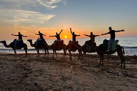 Tangier : Sunset Camel Ride With Barbecue dinner in Tangier