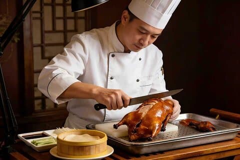 All-Inclusive privat rundtur: Peking Duck Middag och Acrobatic Show