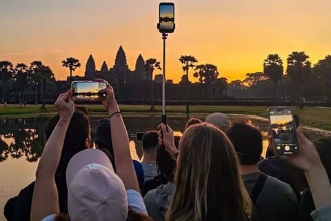 Explora Angkor Wat Sunrise Tour con guía