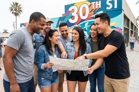 Hoteller i nærheden af San Diego Uptown Pursuit Palooza