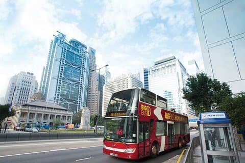 Big Bus Hong Kong Open Top Hop-On Hop-Off Sightseeing Tour