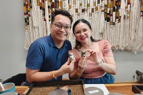 Atelier de tisane et d'inhalateur de Yadom thaïlandais de bien-être