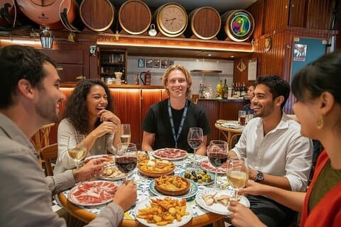 Night Tapas Walking Tour i Barcelona Modernistisk område med lille gruppe og aftensmad