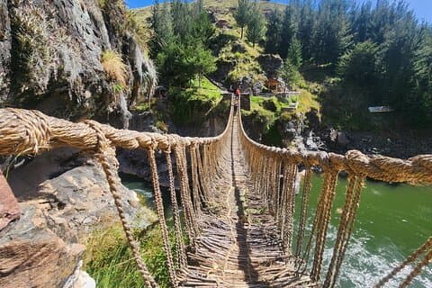 Qeswachaka Bridge and Four Lagoons Full Day Adventure