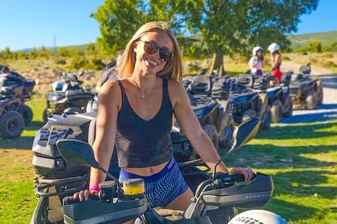 Beginner Quad Tour Adventure in Dalmatia Inland