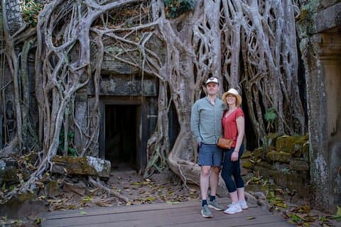 Visite à pied privée des temples d'Angkor avec Guide