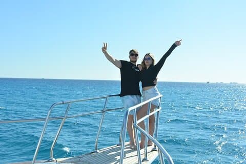 Hurghada - Excursion VIP Orange Bay en bateau, Sports nautiques et déjeuner