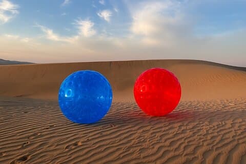 Huacachina zorbing