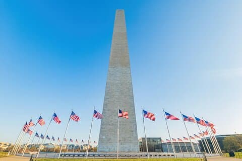 DC : Pas d'attente Washington Monument Entrée directe & Guidebook