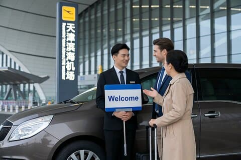 Traslado privado: Beijing Hotel a Tianjin Binhai International Airport
