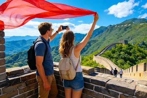 Traslado privado de Beijing a la Gran Muralla de Mutianyu y al Palacio de Verano