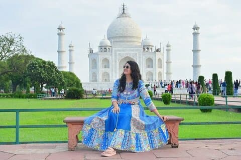 Desde Delhi : Sunrise Taj Mahal-Agra Fort Skip The Line Visita guiada