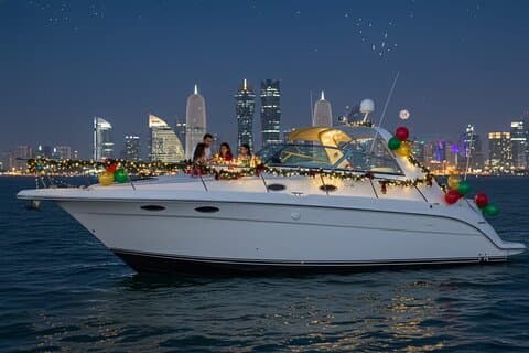 Luxury sunset cruise in Doha