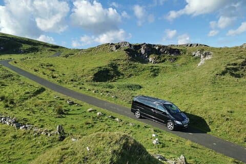 Chauffør drevet ture i hele Irland