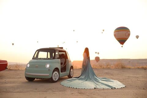 Cappadocia Fiat Topolino upplevelse