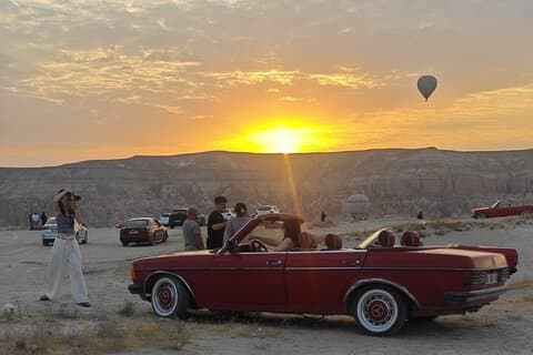 Cappadocië Sunset Tour in een klassieke auto