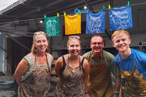 Yogyakarta Heritage Tour och Batik Workshop