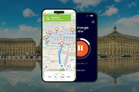 Bordeaux: visita guidata a piedi di 2 ore e mezza con 29 commenti audio