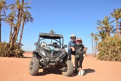 Agafay Buggy Abenteuer mit Abendessen & Show