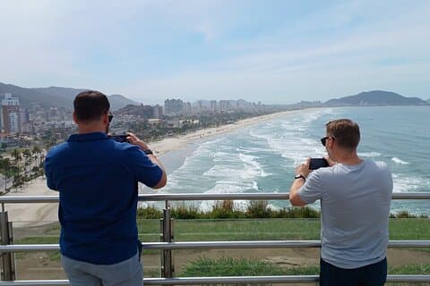 Sao Paulo Beach dagsutflykt Santos, Sao Vicente och Guaruja