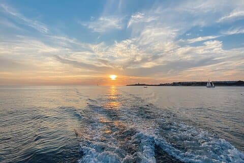 Lisbon Catamaran Sunset Cruise with Drink