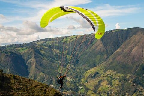 Vol en parapente à San Félix avec transport depuis Medellín