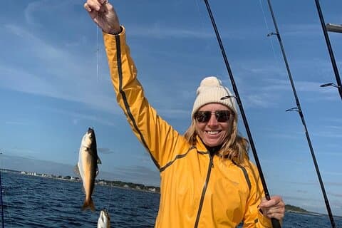 Privé 2 uur vissen avontuur in Kennebunkport