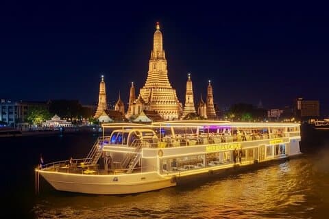 Meridian Sunset Cruise Dinner Buffet de Bangkok