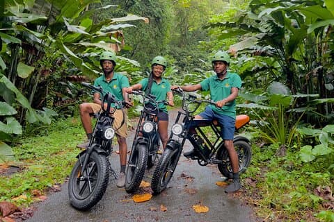 Anse La Raye Private E-Bike Tour Adventure