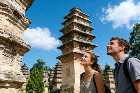 Tour privato di 2 giorni: Tempio Shaolin e grotte di Longmen da Pechino con Bullet Train