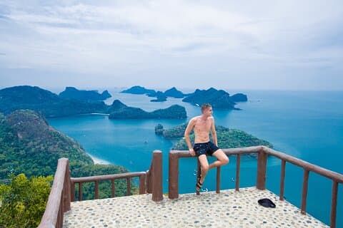Excursión en lancha rápida para grupos pequeños al parque marino de Angthong desde Samui