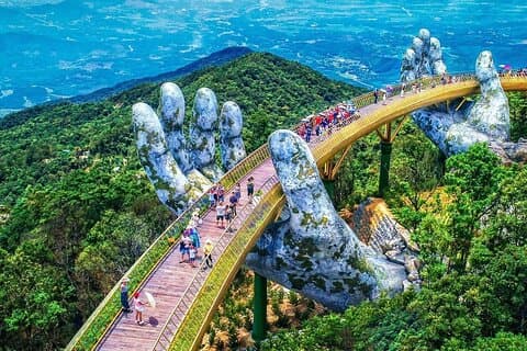 Golden Bridge and Ba Na Hills Day Trip from Da Nang with Lunch