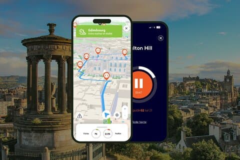 Edinburgh 3,5-timers audioguidet byvandring med 24 kommentarer