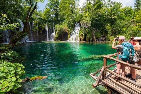 Desde Split : Excursión guiada de un día por los lagos de Plitvice