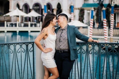 Servizio fotografico per vacanze private con fotografo a Las Vegas