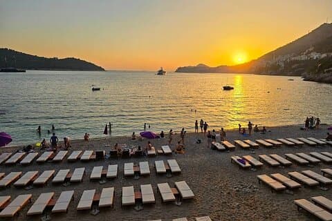 Restauranter i nærheden af Dubrovnik & Dinner at St Jacob Beach